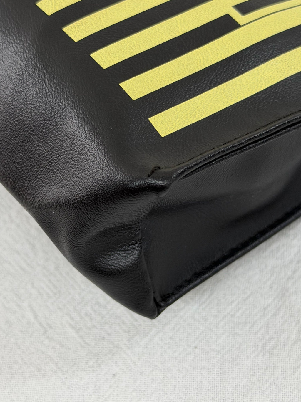 Fendi Vintage Fazzuolo Striped Canvas Mini Tote Bag
