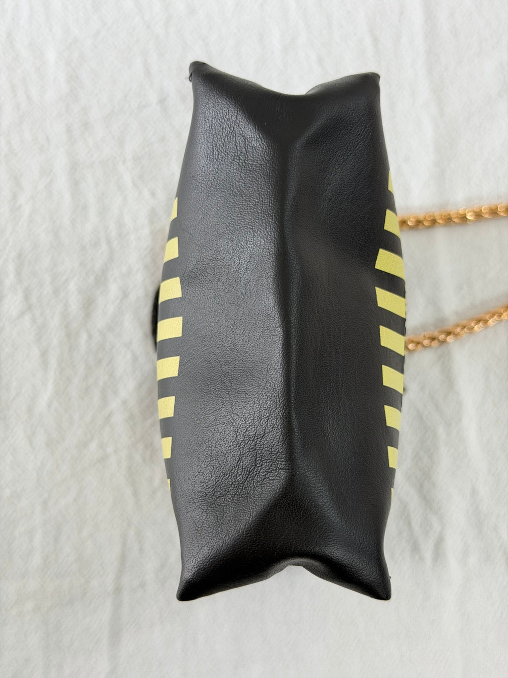Fendi Vintage Fazzuolo Striped Canvas Mini Tote Bag