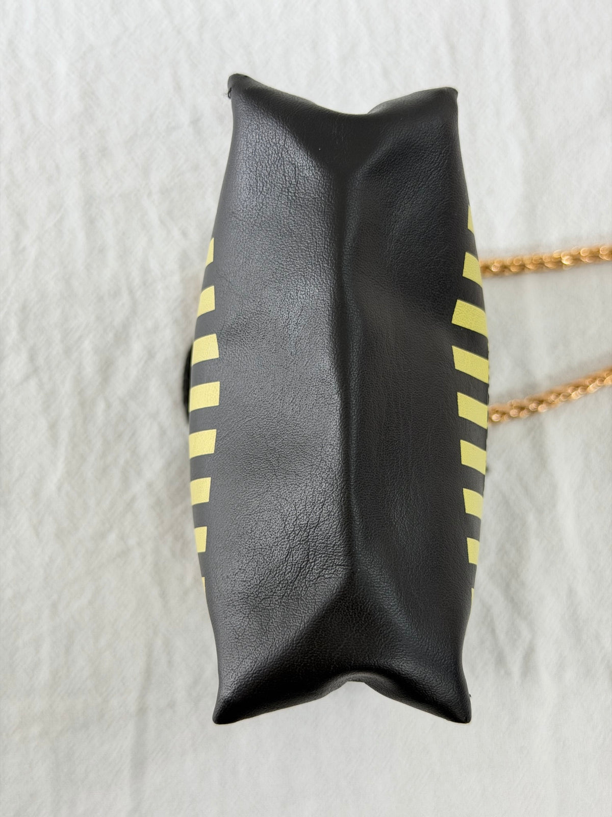 Fendi Vintage Fazzuolo Striped Canvas Mini Tote Bag