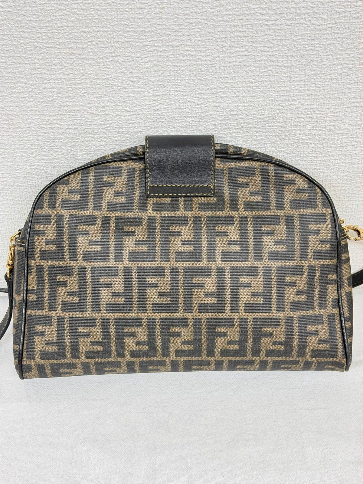 Celine Small Camera Bag in Triomphe Jacquard Textile Navy
