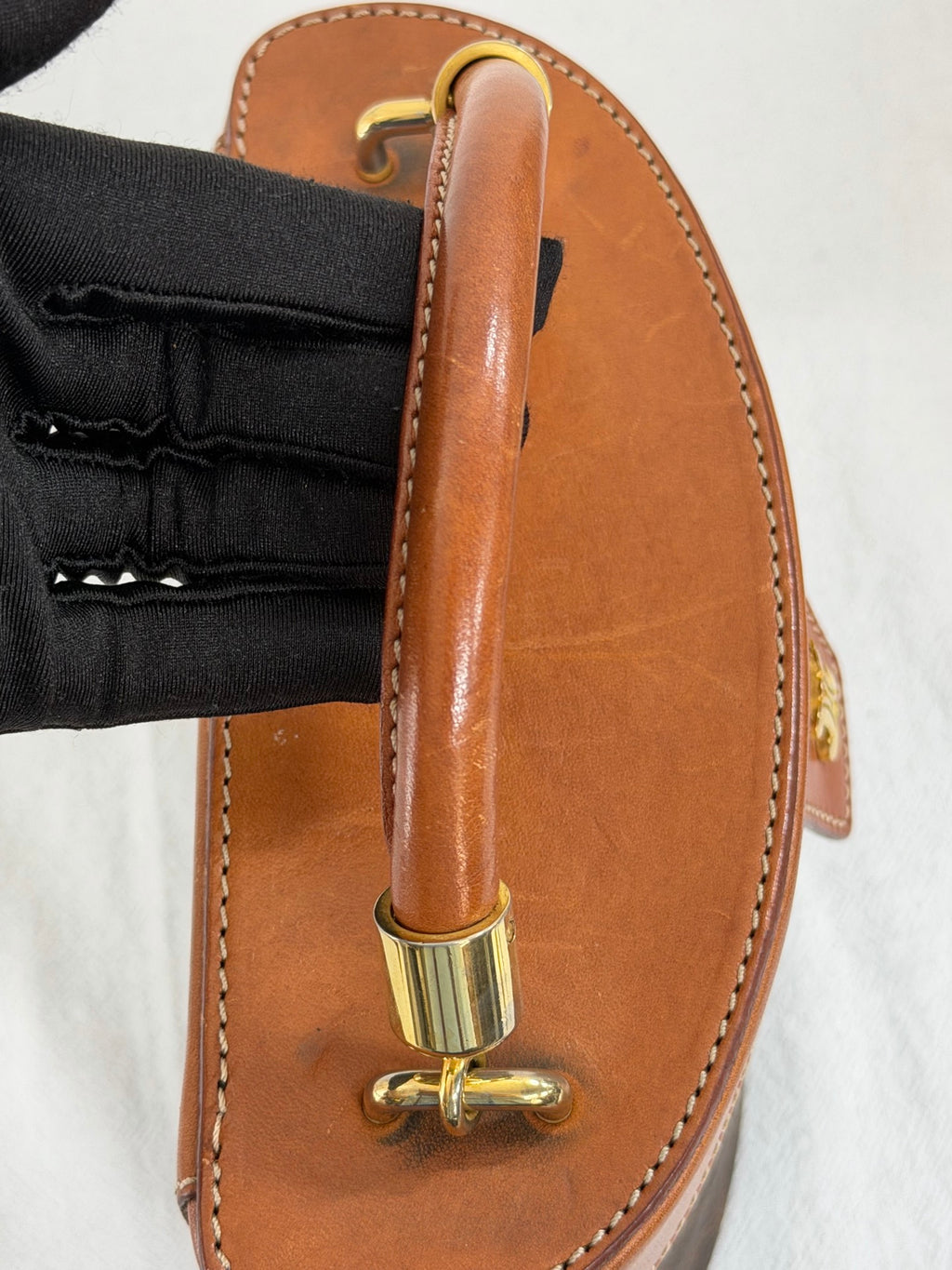 CELINE Macadam Triomphe 2Way Vanity Bag