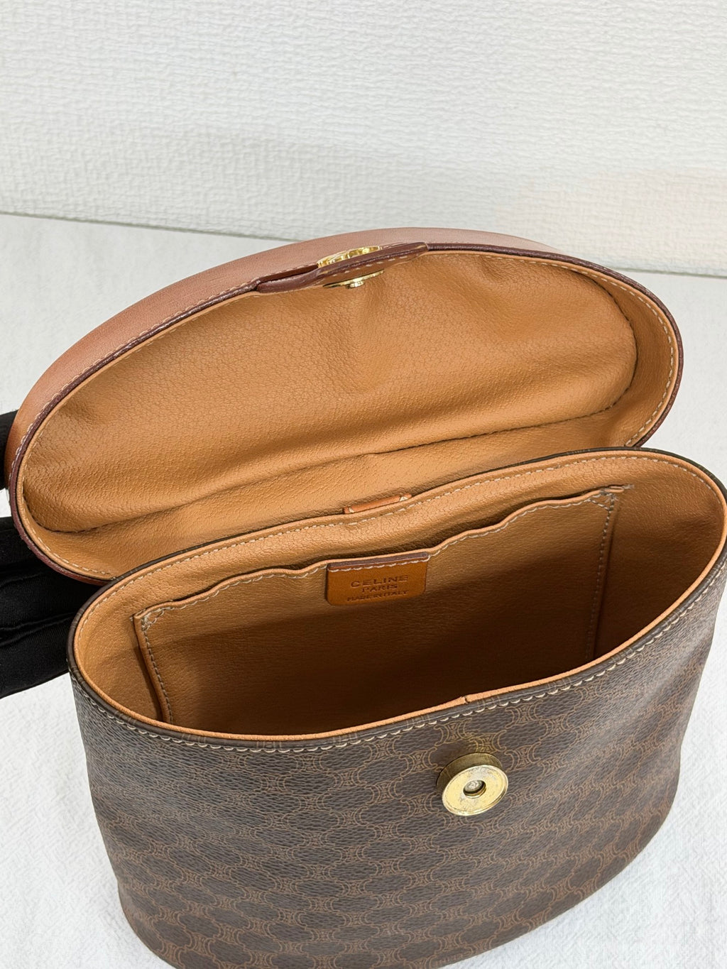 CELINE Macadam Triomphe 2Way Vanity Bag
