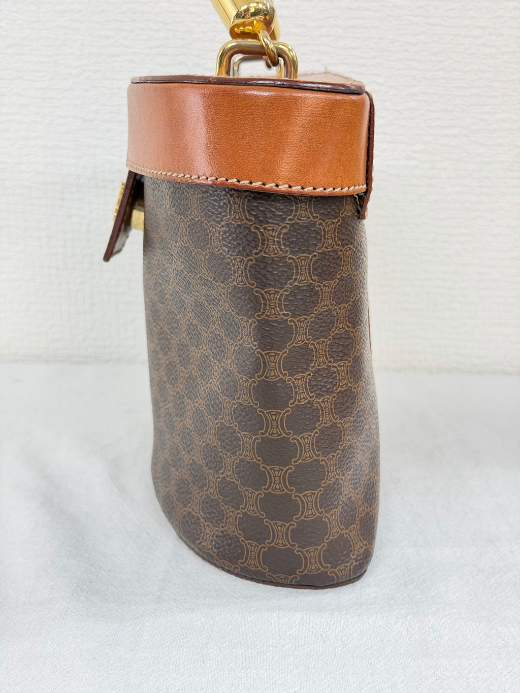 CELINE Macadam Triomphe 2Way Vanity Bag