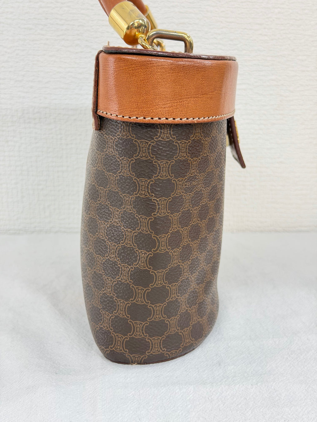 CELINE Macadam Triomphe 2Way Vanity Bag