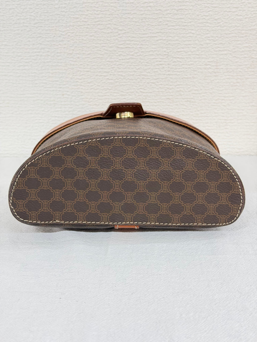 CELINE Macadam Triomphe 2Way Vanity Bag