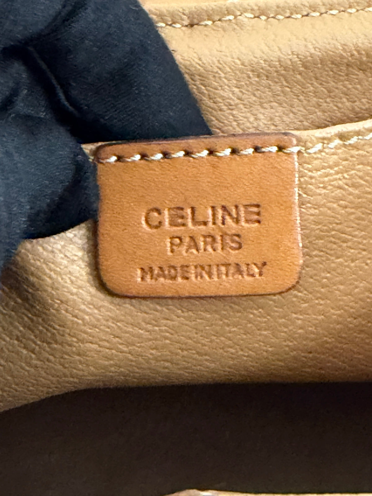 CELINE Macadam Triomphe 2Way Vanity Bag