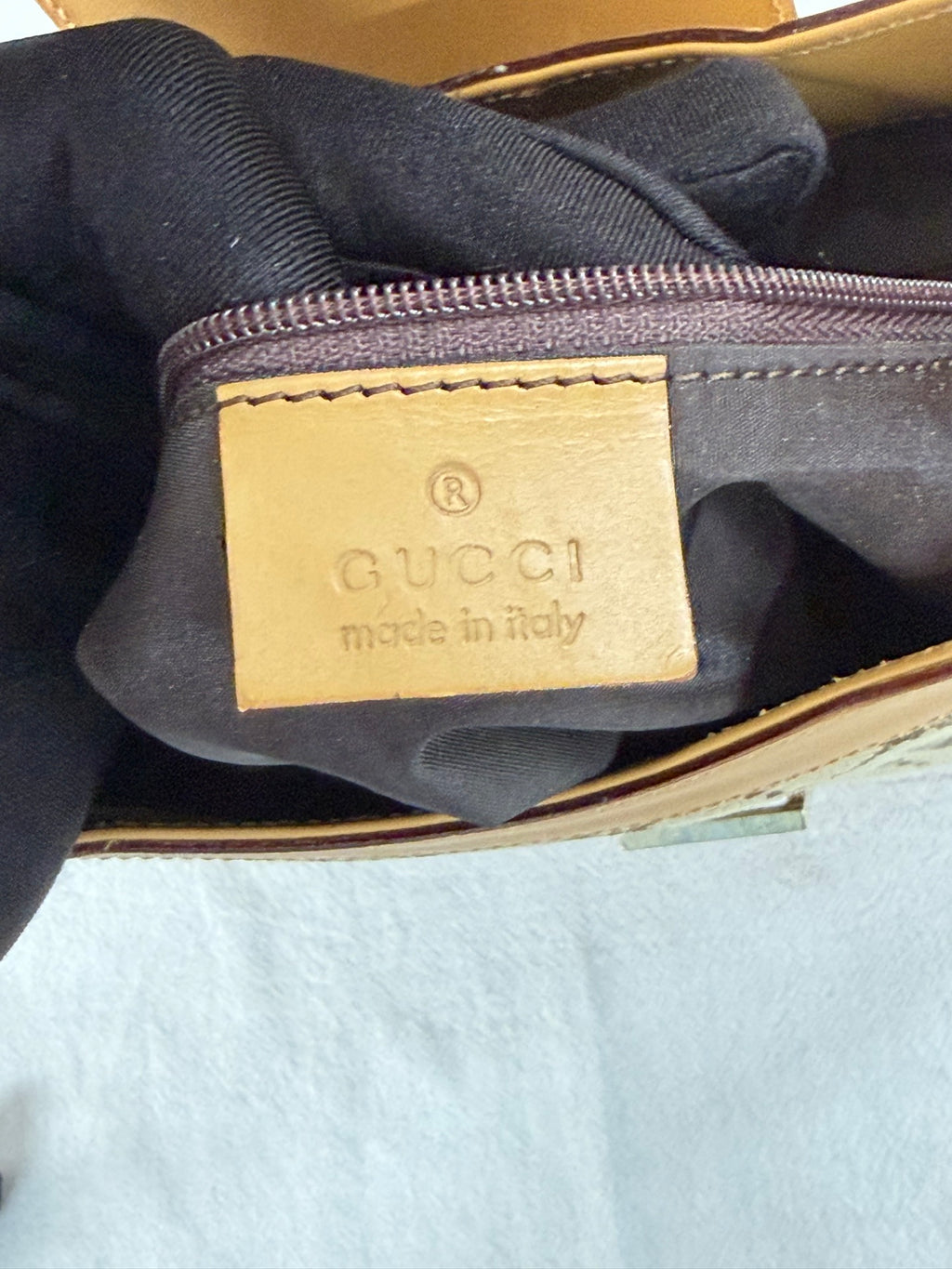 GUCCI GG Canvas Jackie Hobo Shoulder Bag