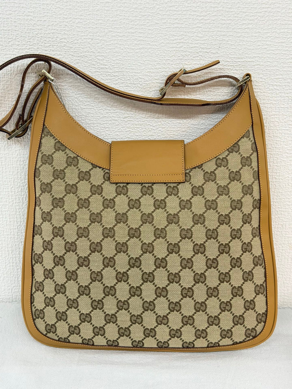 GUCCI GG Canvas Jackie Hobo Shoulder Bag