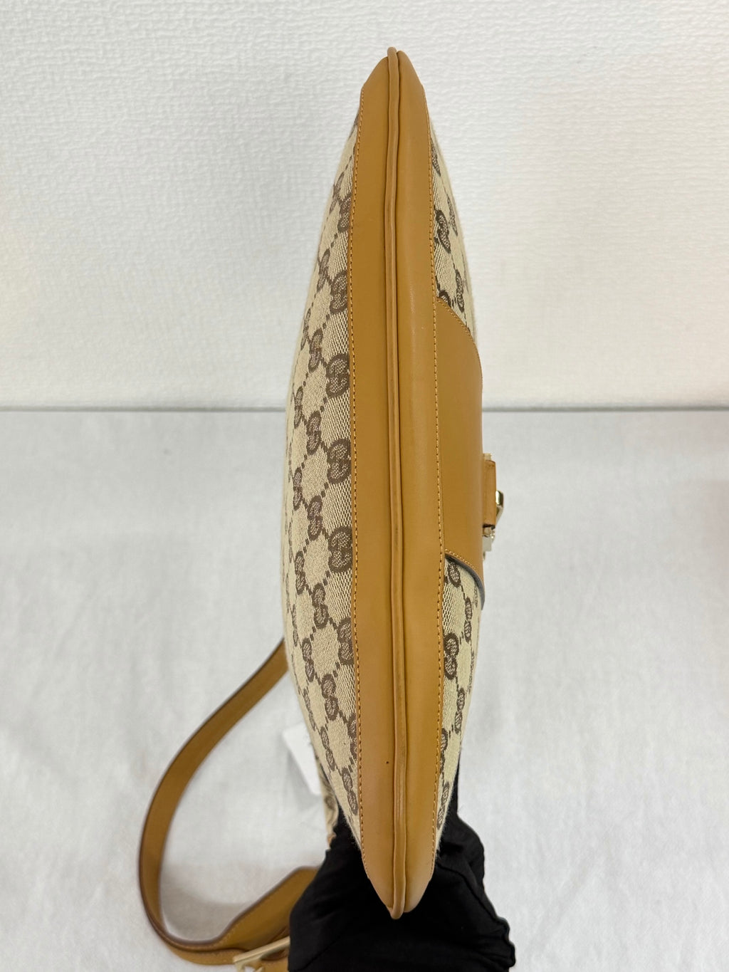 GUCCI GG Canvas Jackie Hobo Shoulder Bag