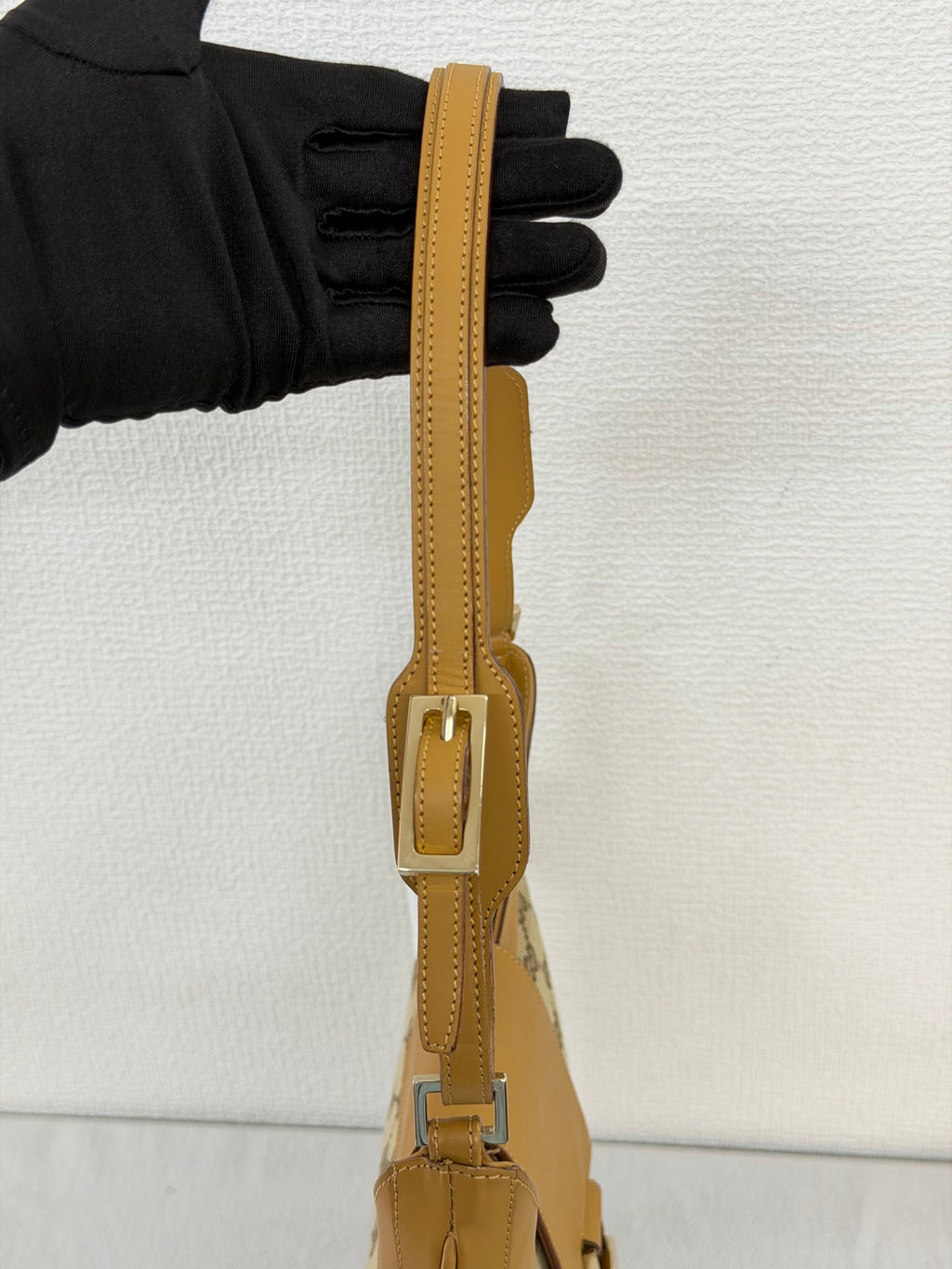 GUCCI GG Canvas Jackie Hobo Shoulder Bag