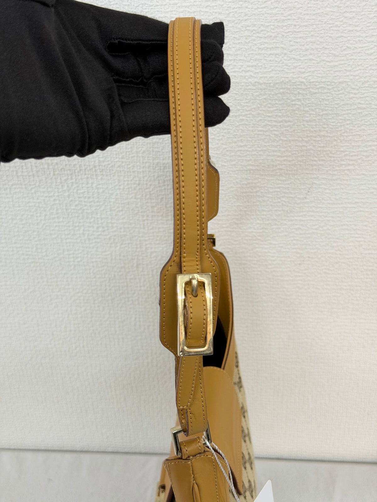 GUCCI GG Canvas Jackie Hobo Shoulder Bag