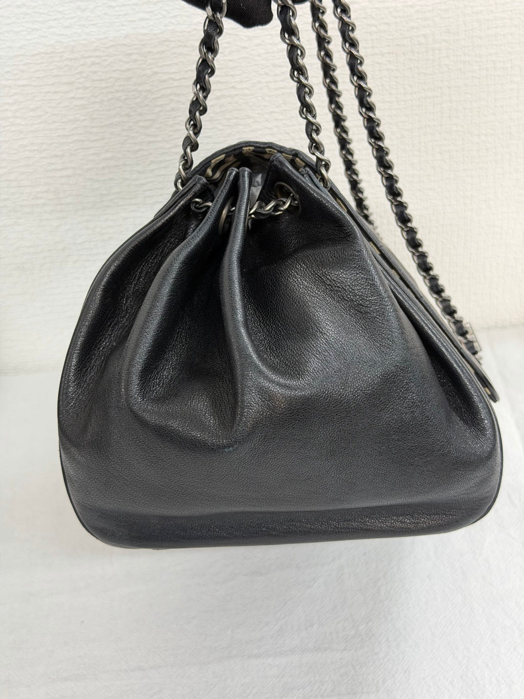 CHANEL Choco Bar Reissue 2.55 Mademoiselle Chain ShoulderBag