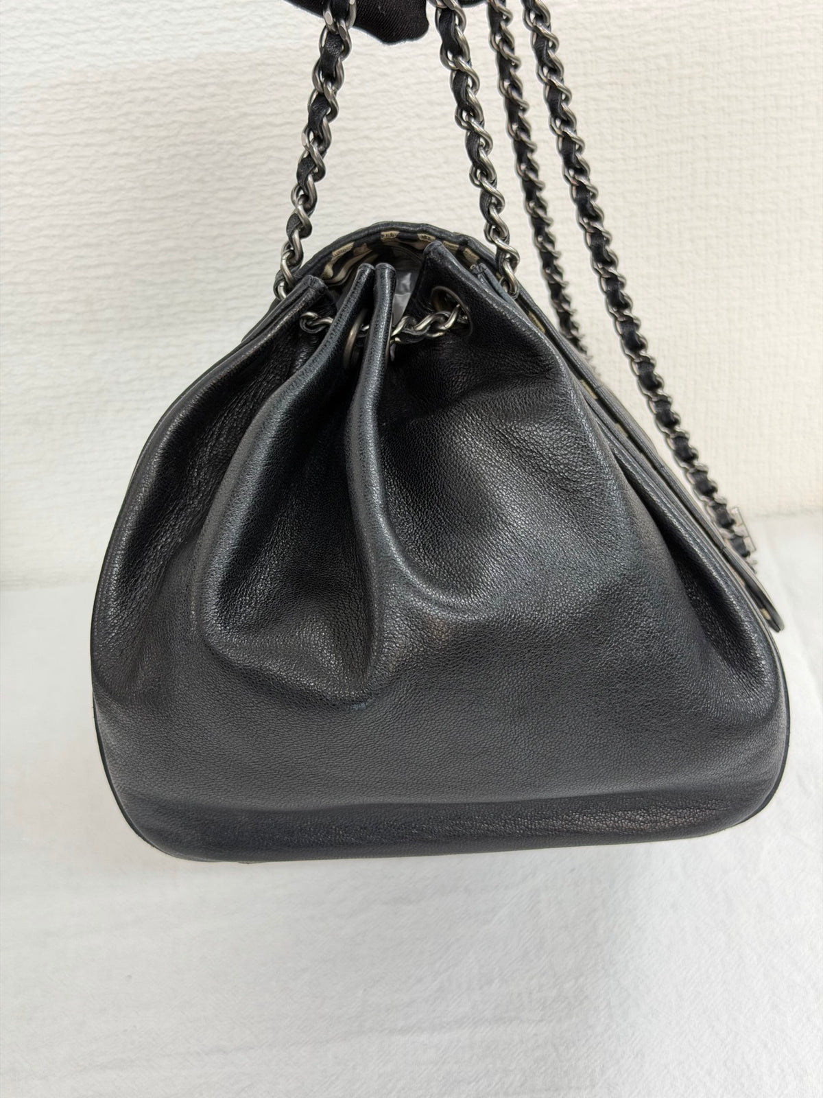 CHANEL Choco Bar Reissue 2.55 Mademoiselle Chain ShoulderBag