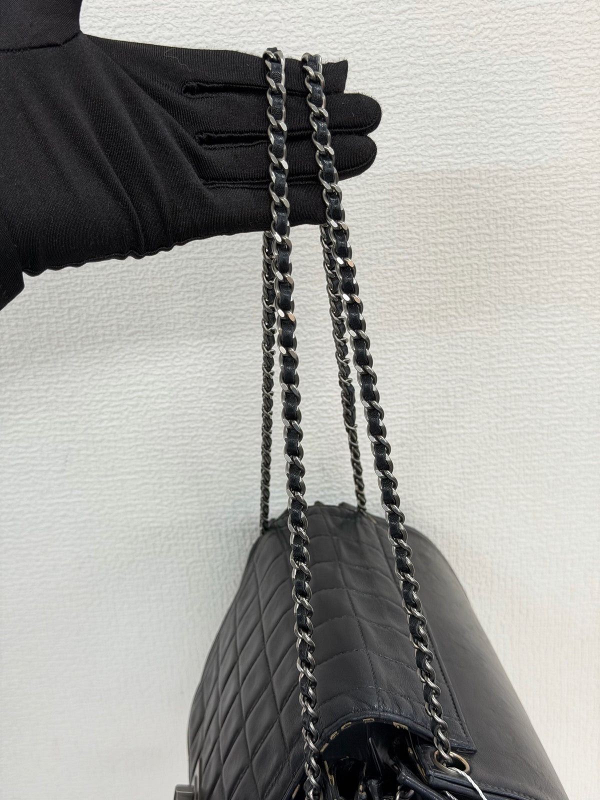 CHANEL Choco Bar Reissue 2.55 Mademoiselle Chain ShoulderBag