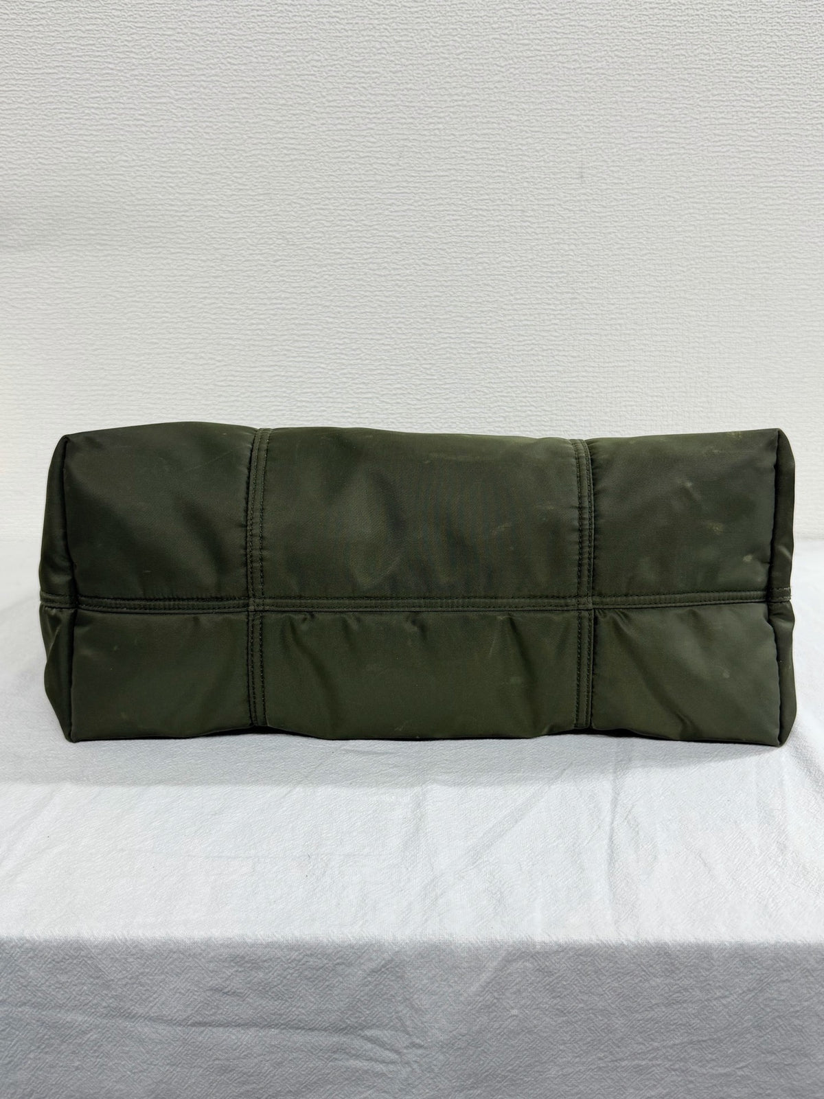 PRADA Tessuto Nylon and Saffiano Leather Tote Bag