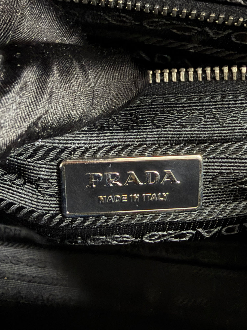 PRADA Tessuto Nylon Flap Top-Handle Handbag