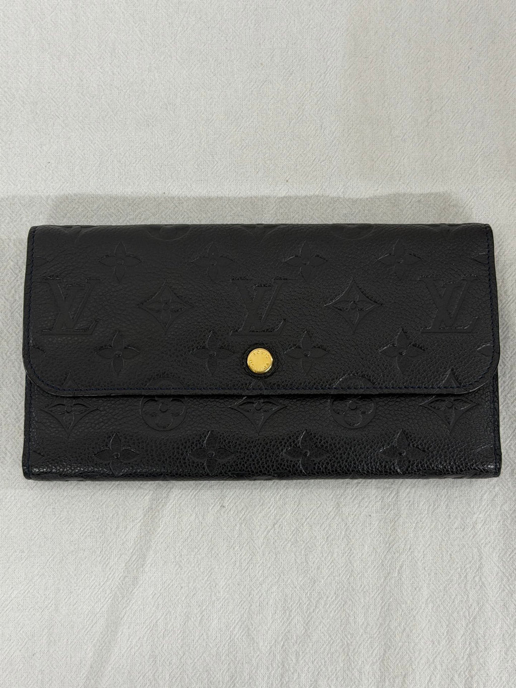 LOUIS VUITTON Zoe Leather Trifold Wallet