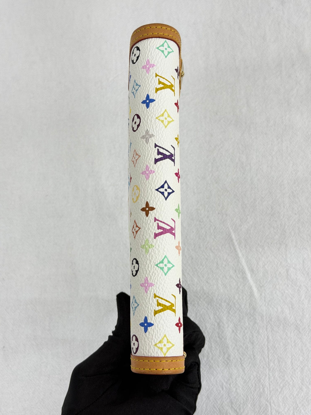 LOUIS VUITTON  Monogram Multicolore Portefeuille Sarah Long Wallet White Blanc