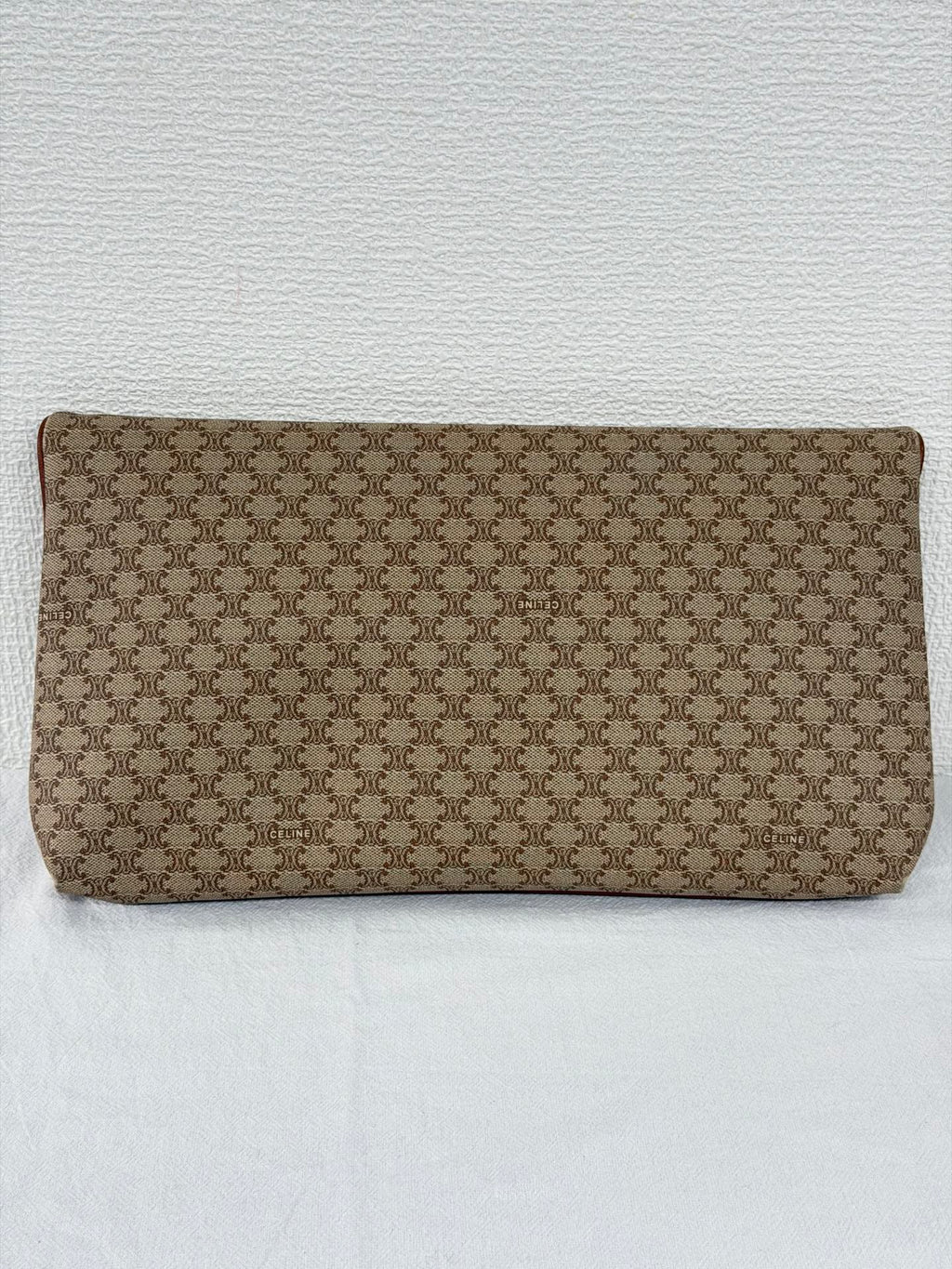 CELINE Macadam  Brown Clutch