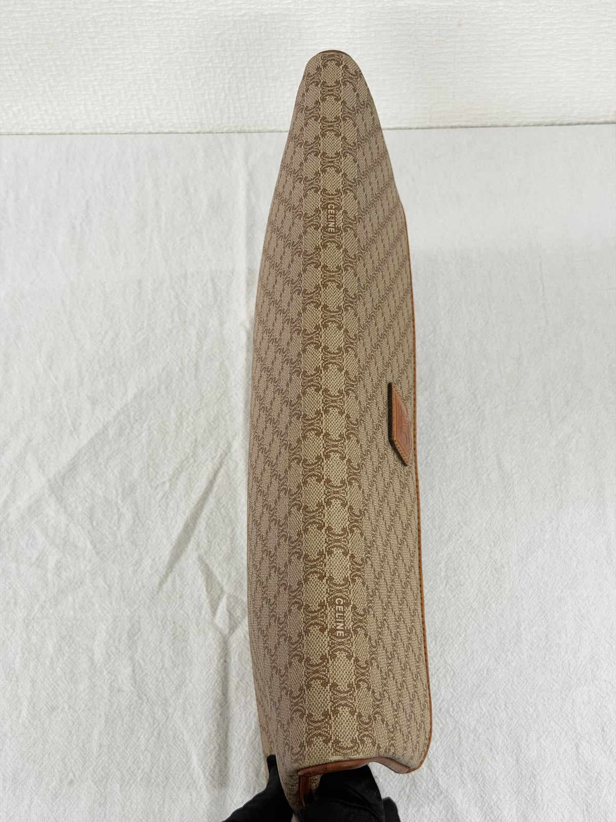 CELINE Macadam  Brown Clutch