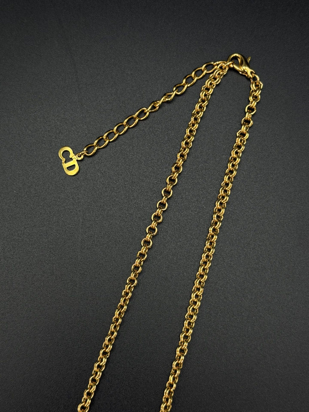 CHRISTIAN DIOR Rheinstone Necklace