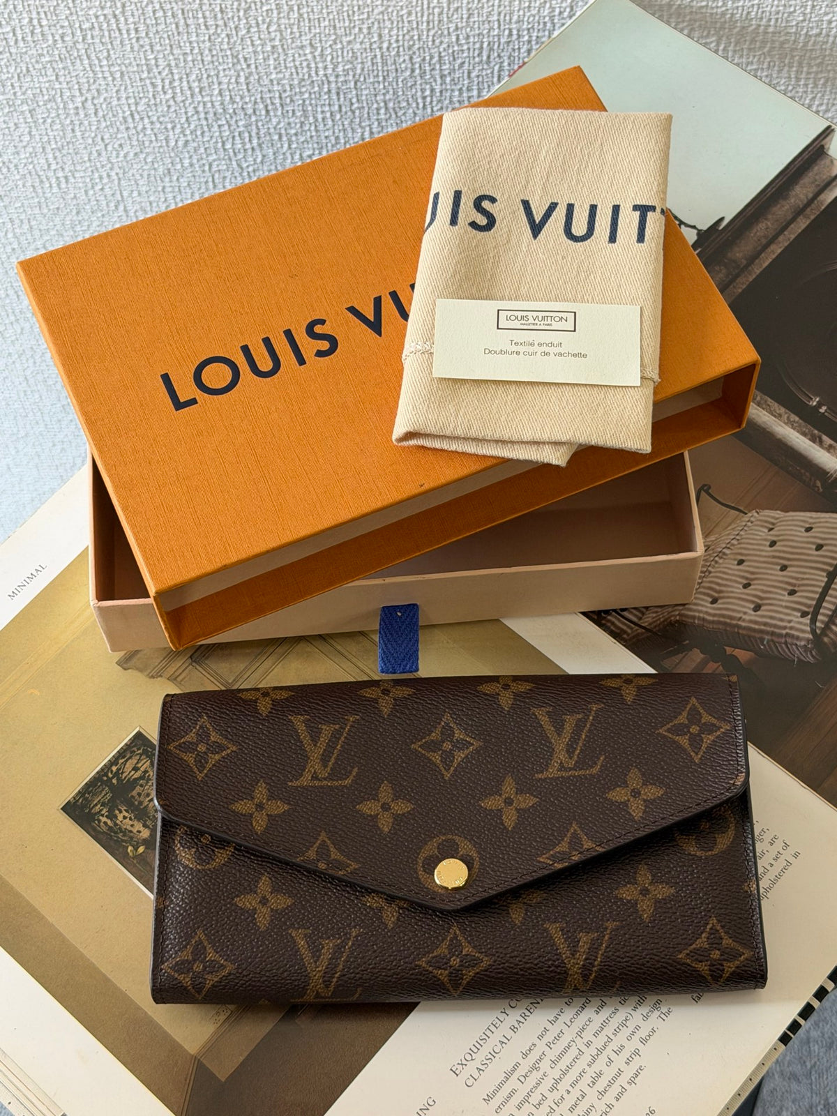 LOUIS VUITTON Monogram Bifold Wallet
