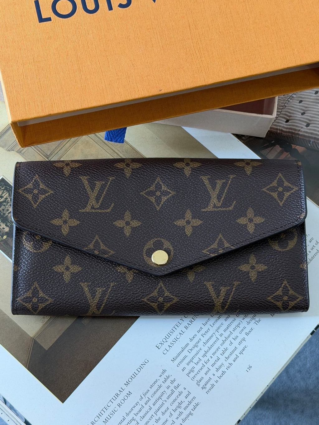 LOUIS VUITTON Monogram Bifold Wallet