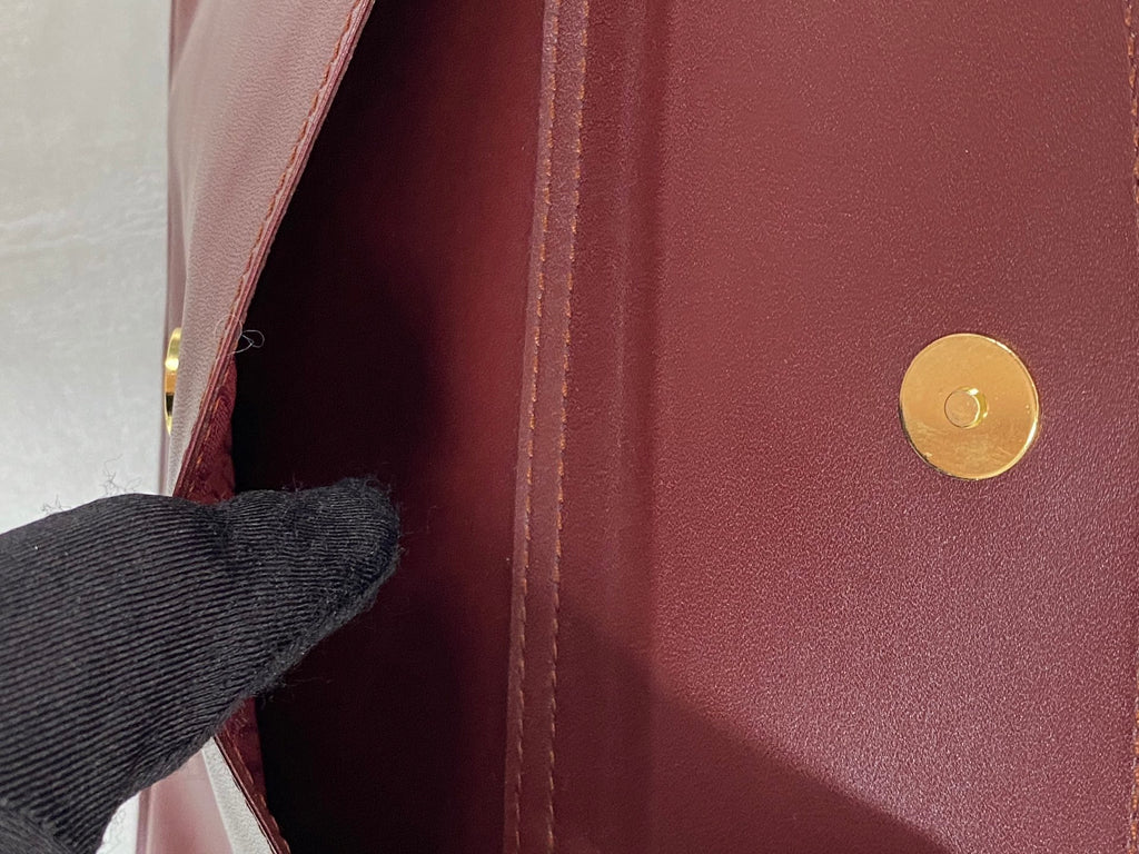 CARTIER Burgendy Shoulderbag
