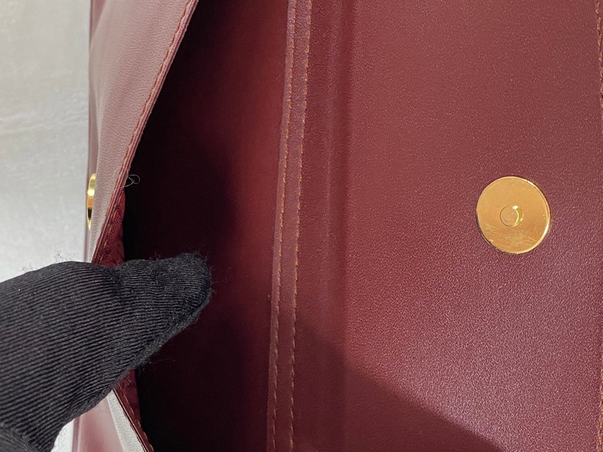 CARTIER Burgendy Shoulderbag