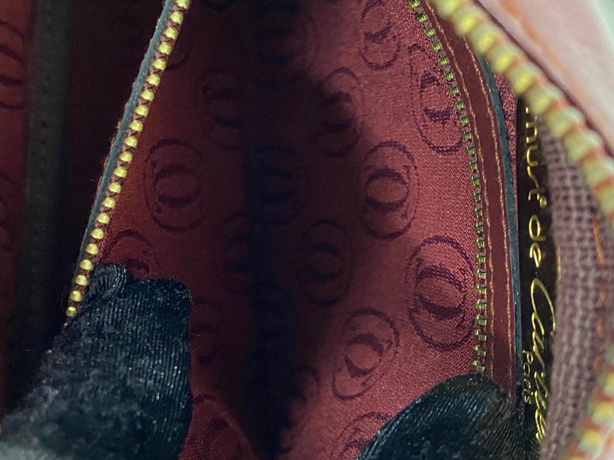 CARTIER Burgendy Shoulderbag