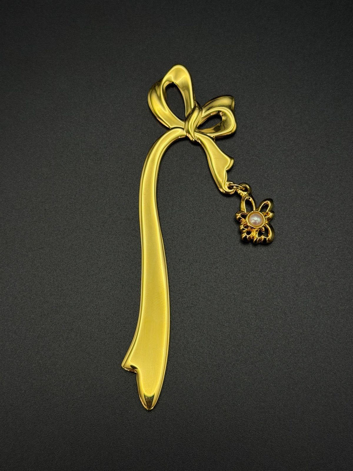 MIKIMOTO Ribbon Pearl Bookmark