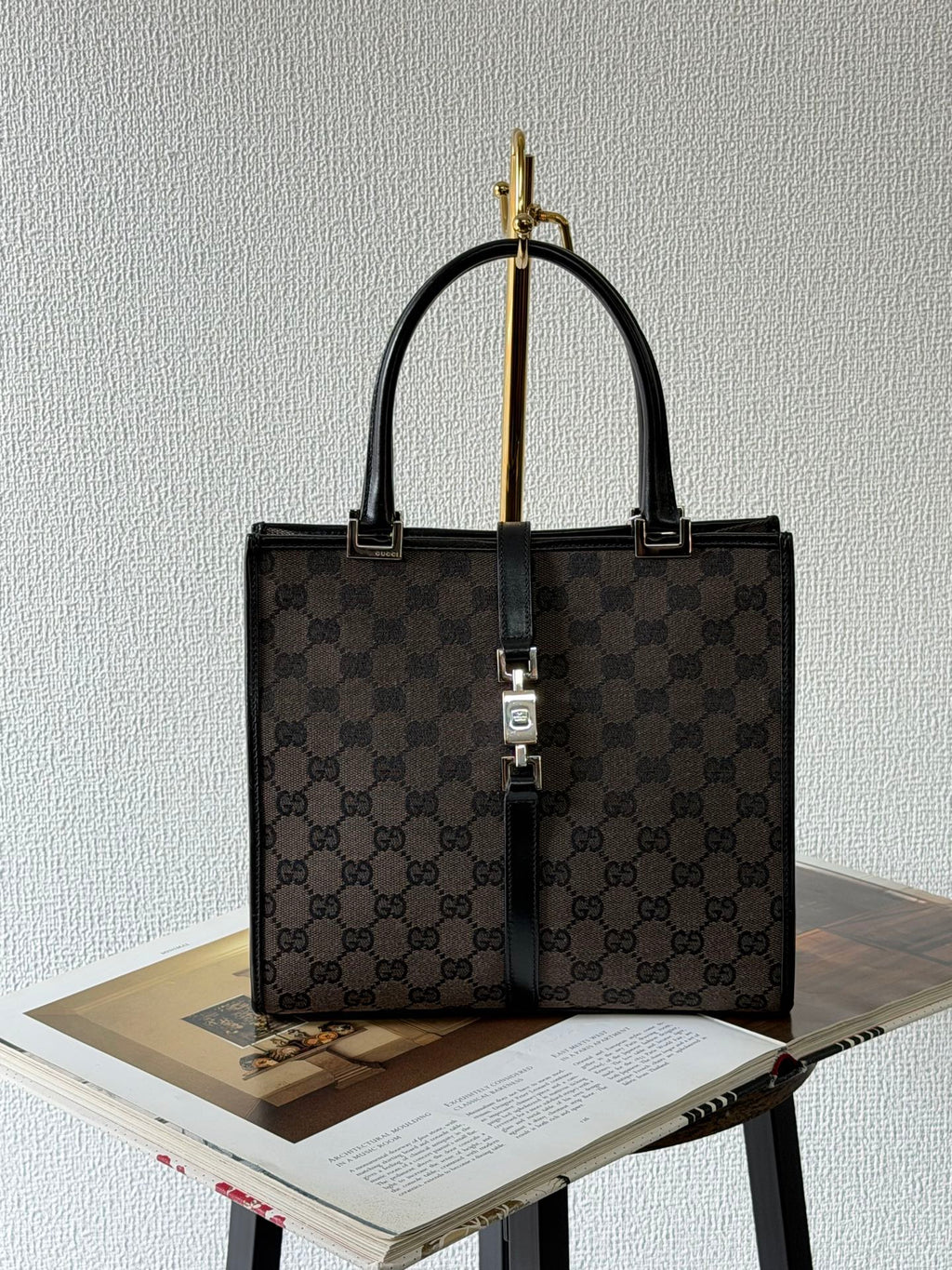 GUCCI Jackie GG supreme Handbag
