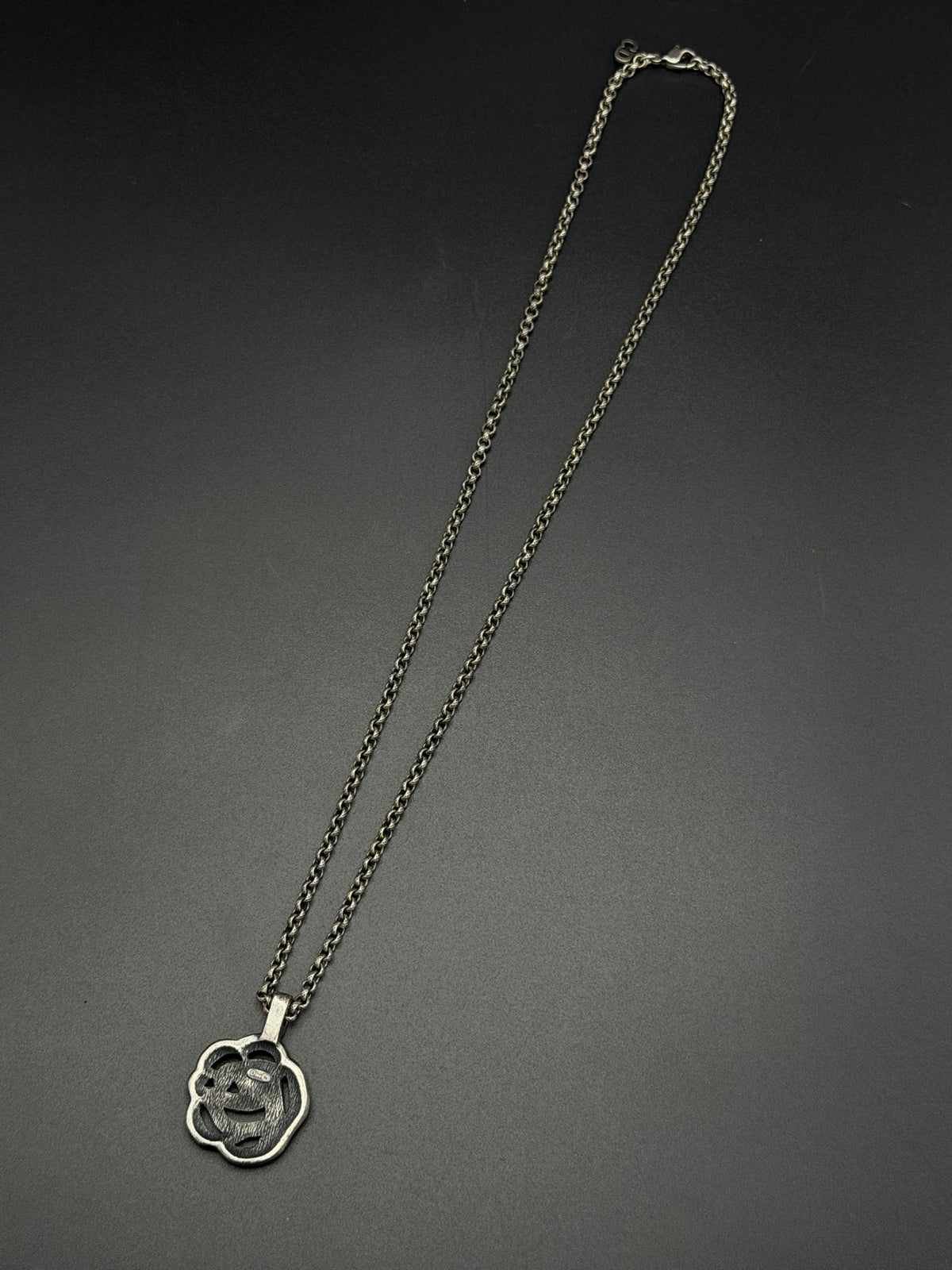 CHRISTIAN DIOR Rose Rheinstone Necklace