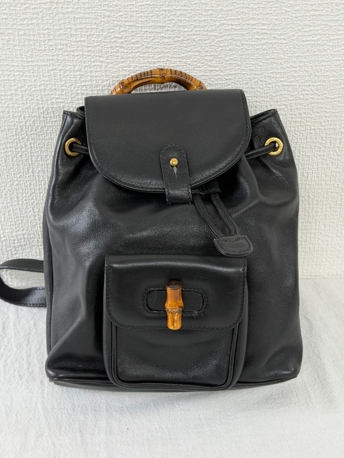 GUCCI Mini Bamboo Backpack