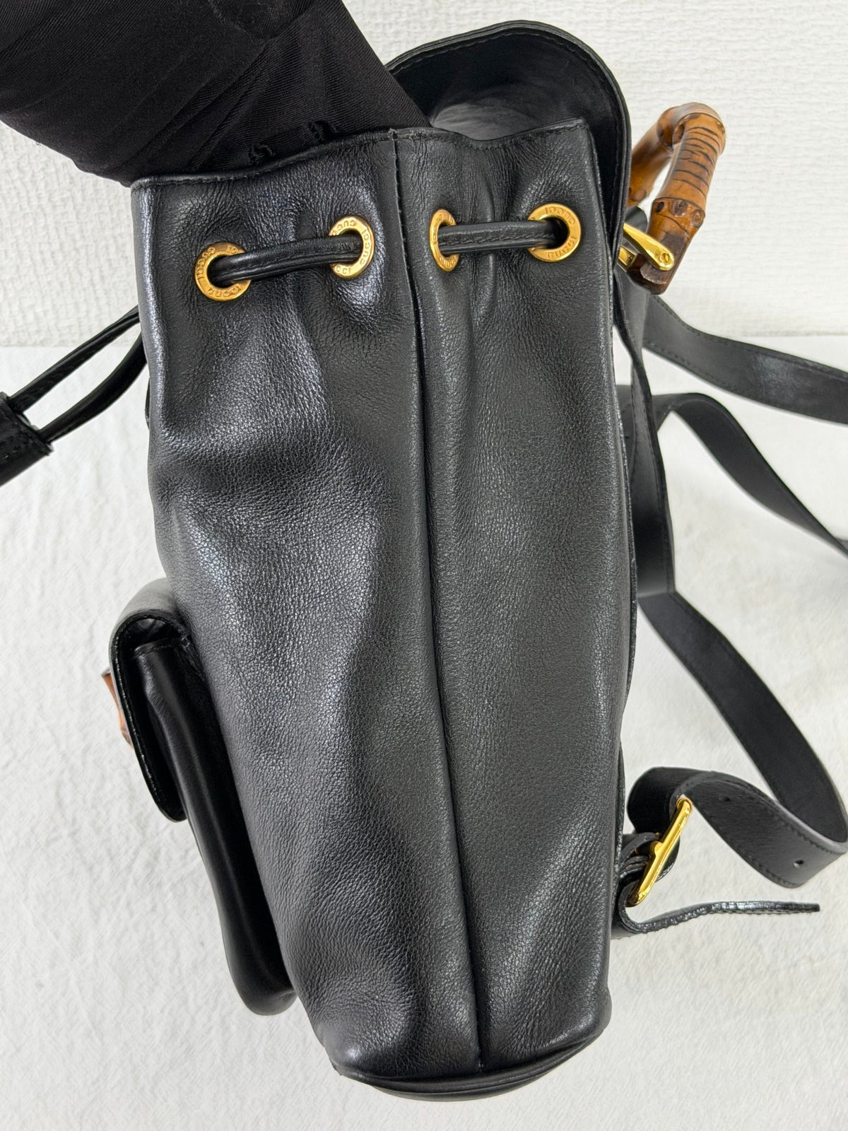 GUCCI Mini Bamboo Backpack