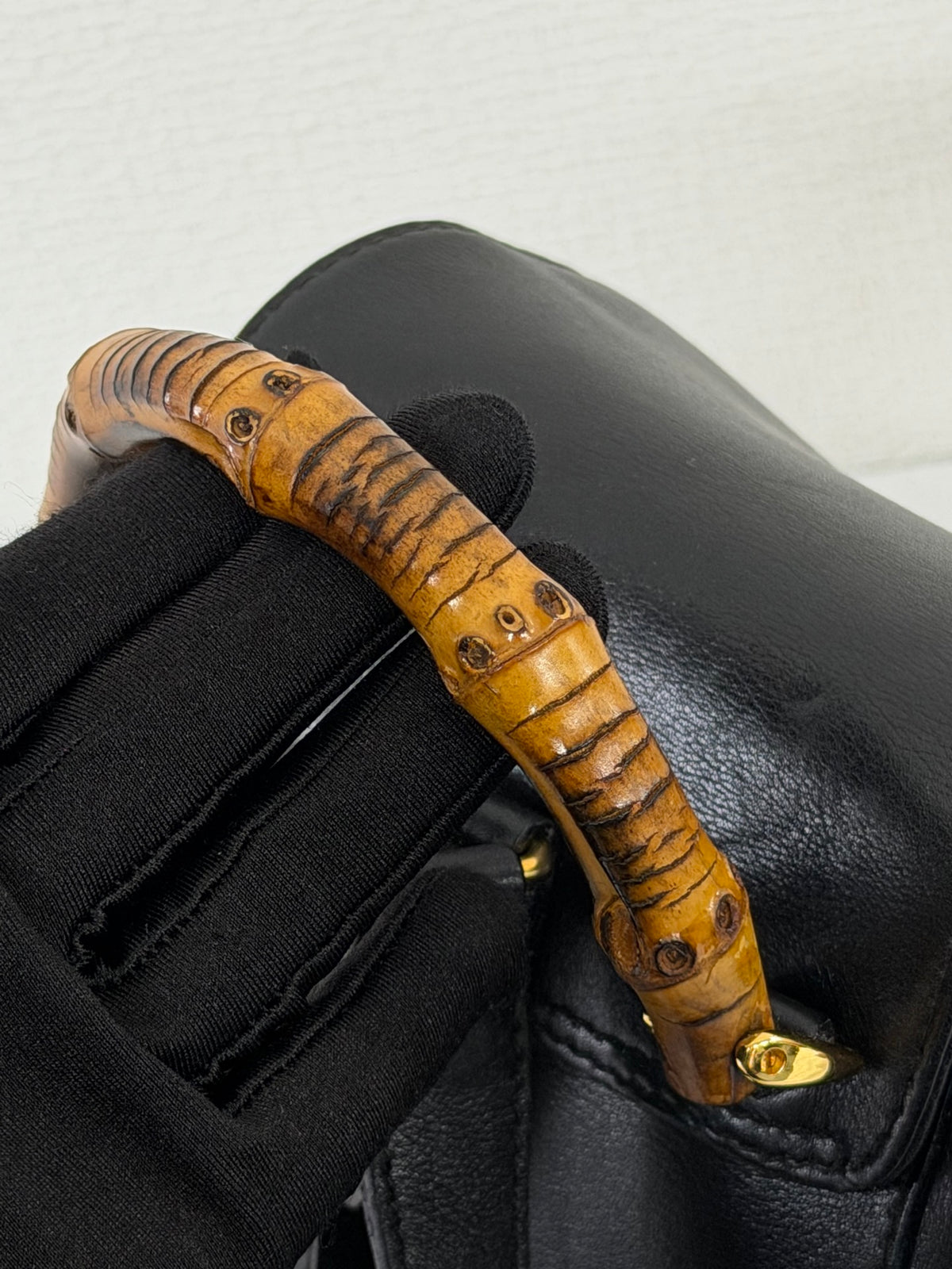 GUCCI Mini Bamboo Backpack