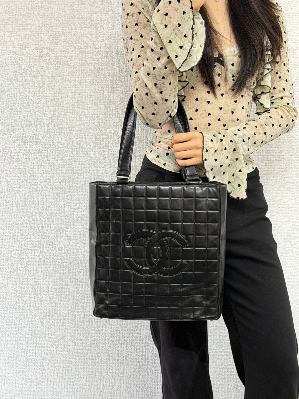 CHANEL Chocolate Bar Tote bag