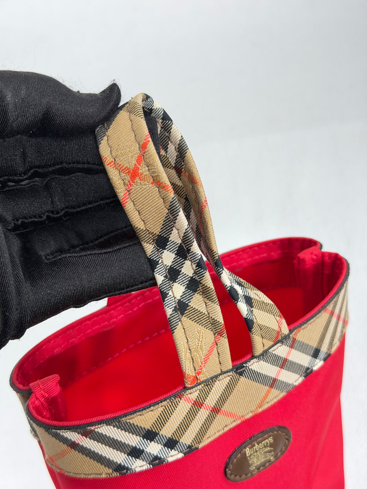 BURBERRY Canvas Handbag