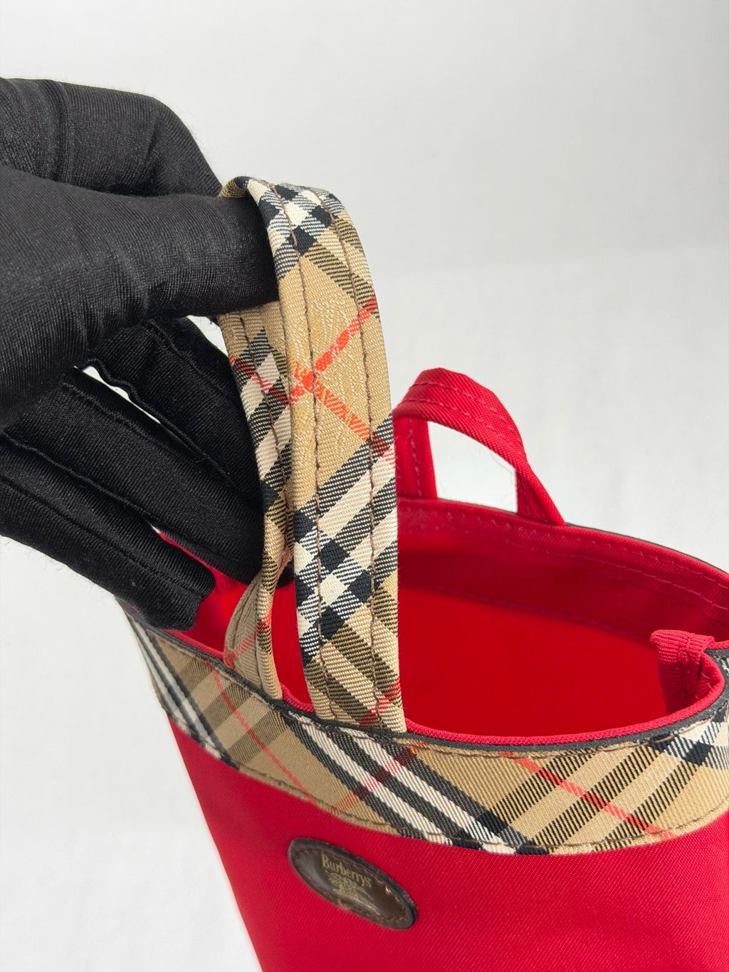 BURBERRY Canvas Handbag