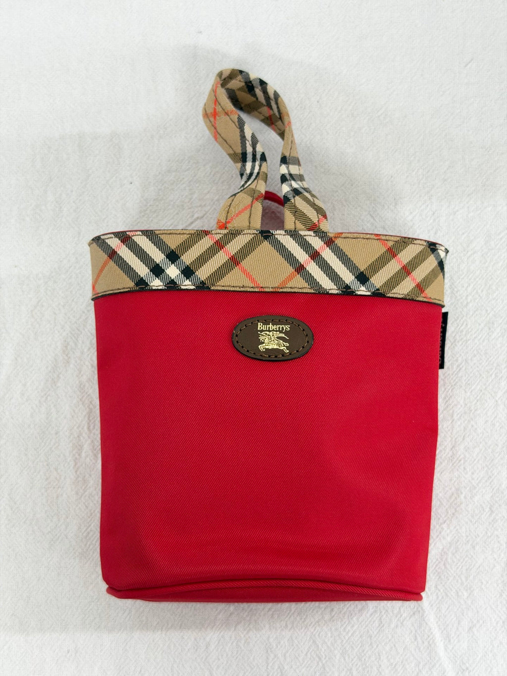 BURBERRY Canvas Handbag