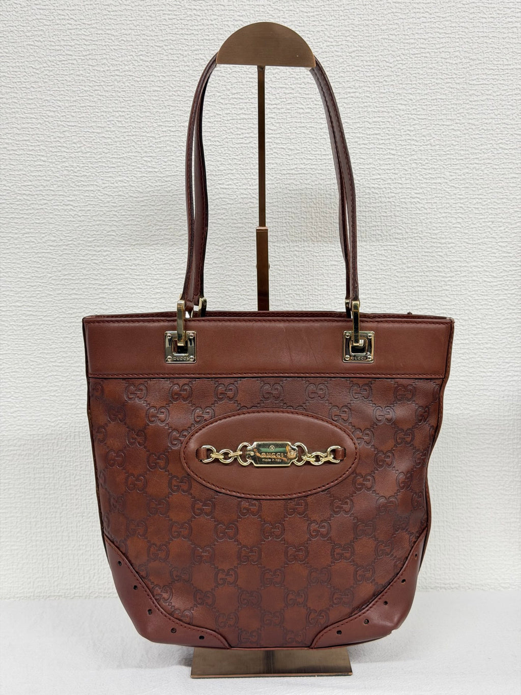 GUCCI Guccissima Punch Tote Bag