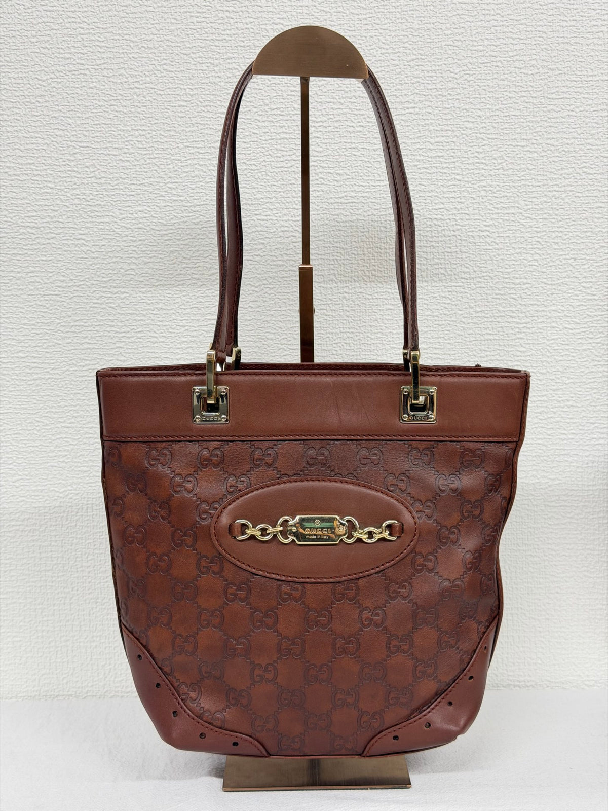 GUCCI Guccissima Punch Tote Bag