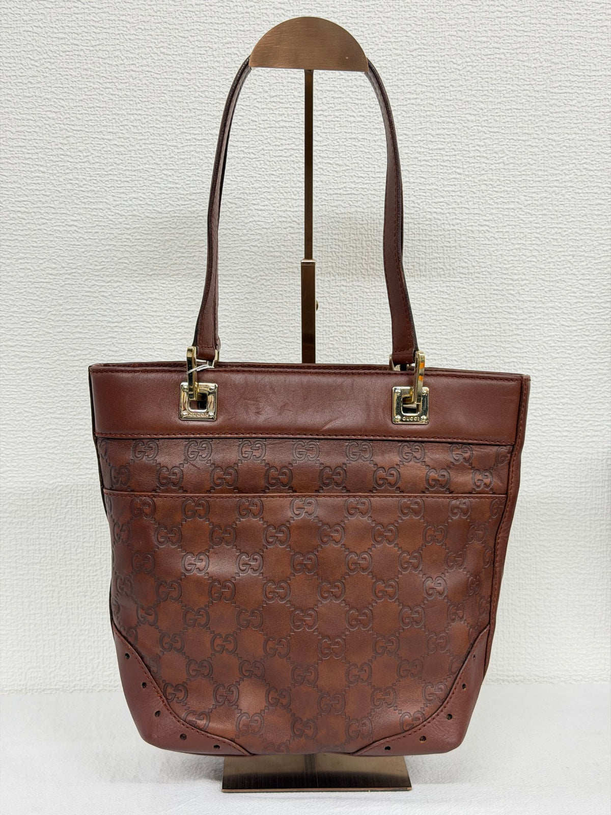GUCCI Guccissima Punch Tote Bag