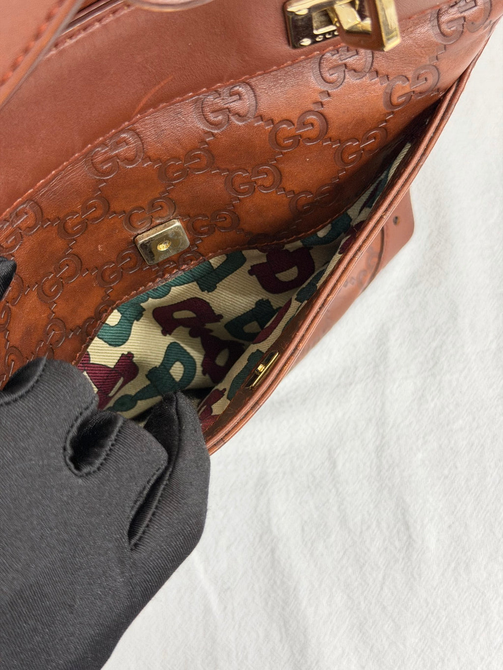 GUCCI Guccissima Punch Tote Bag