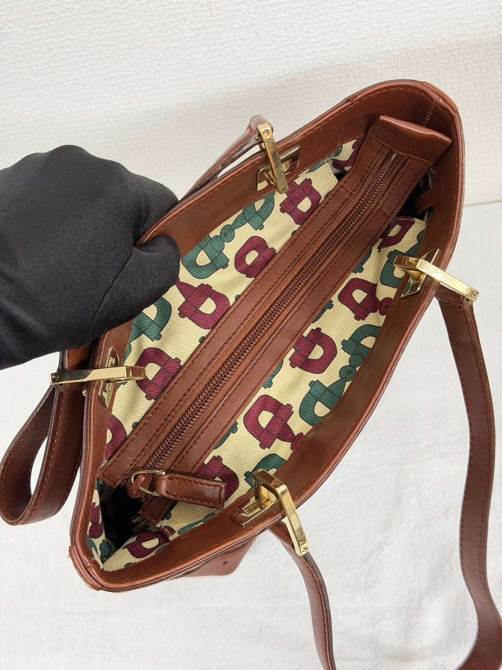 GUCCI Guccissima Punch Tote Bag