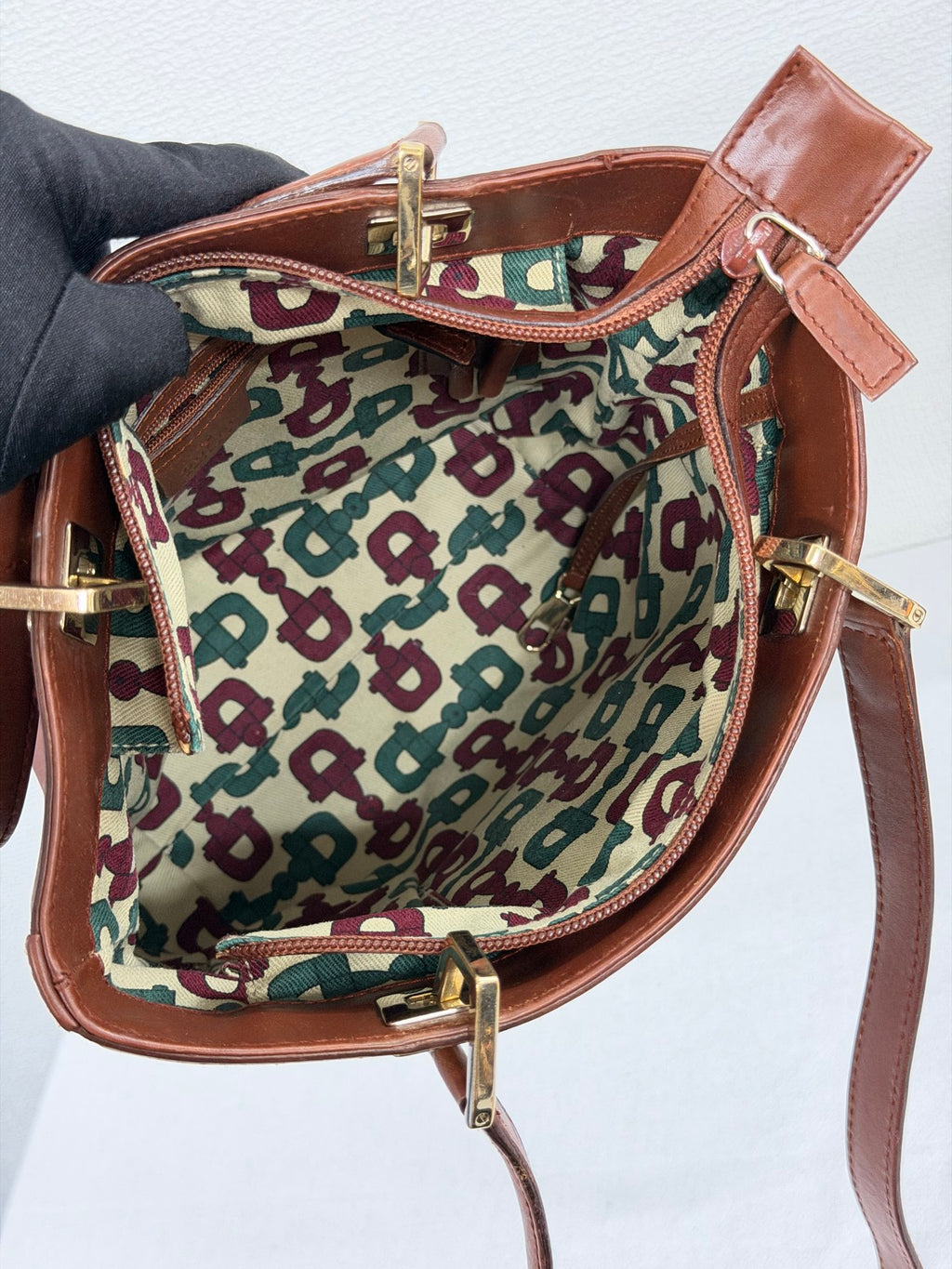 GUCCI Guccissima Punch Tote Bag