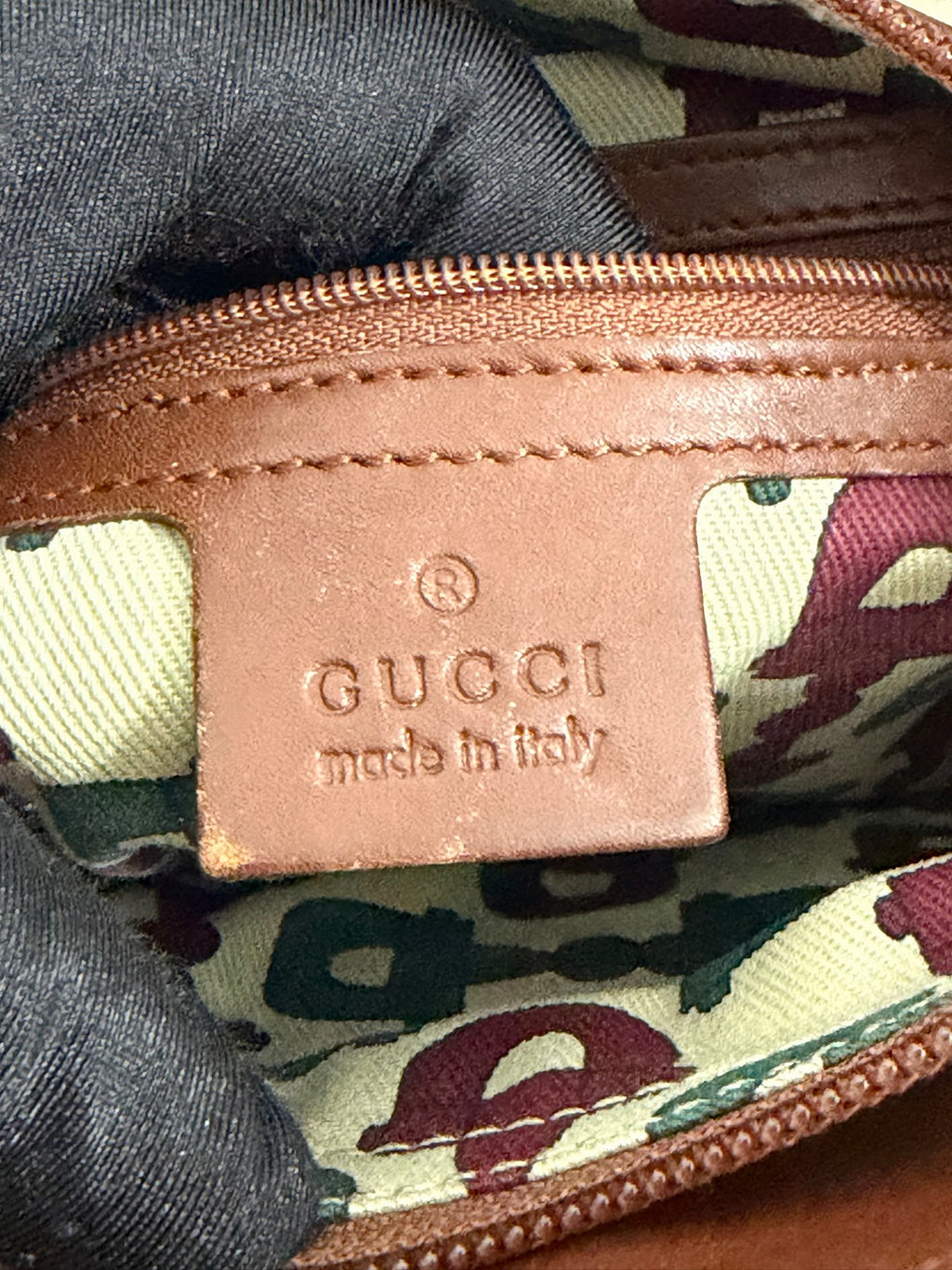 GUCCI Guccissima Punch Tote Bag