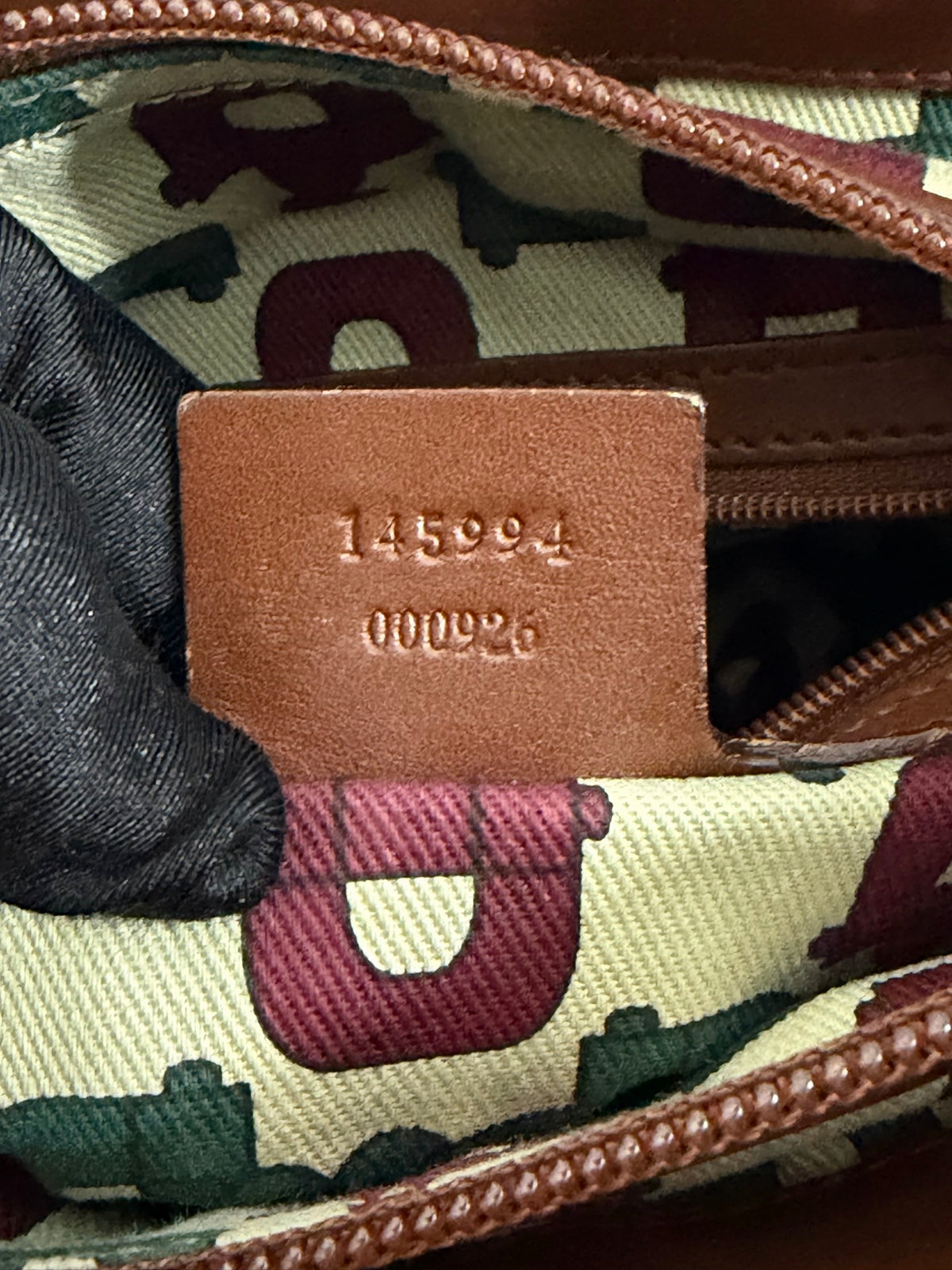 GUCCI Guccissima Punch Tote Bag