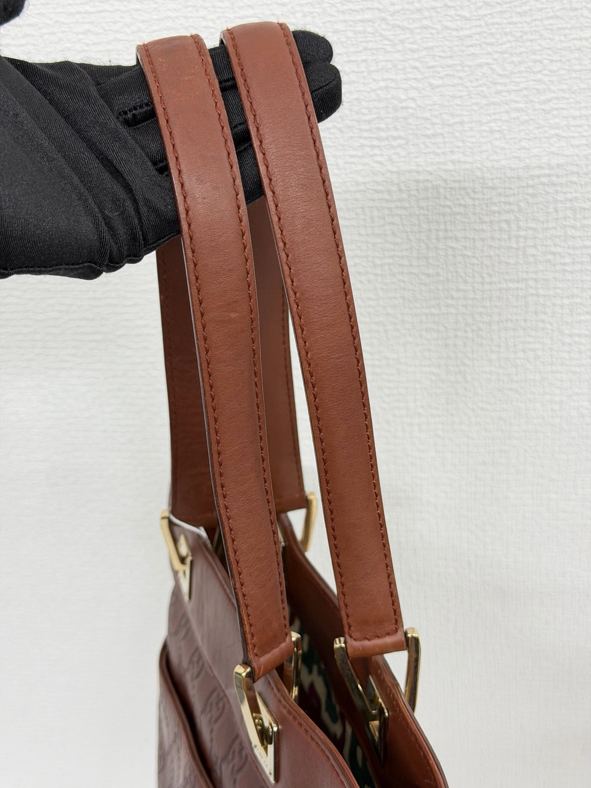 GUCCI Guccissima Punch Tote Bag