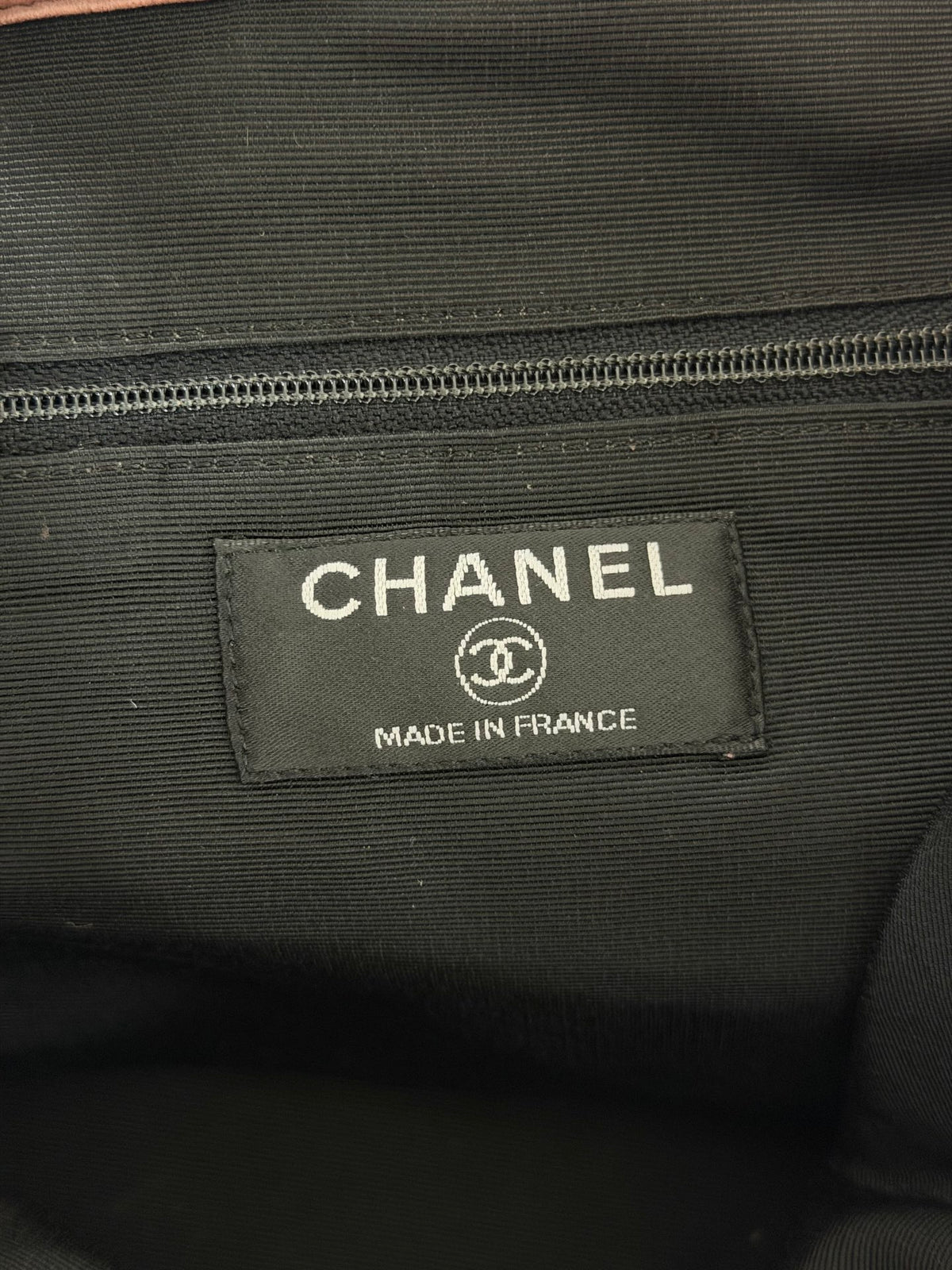 CHANEL Lapin Fur Patchwork Tote Bag